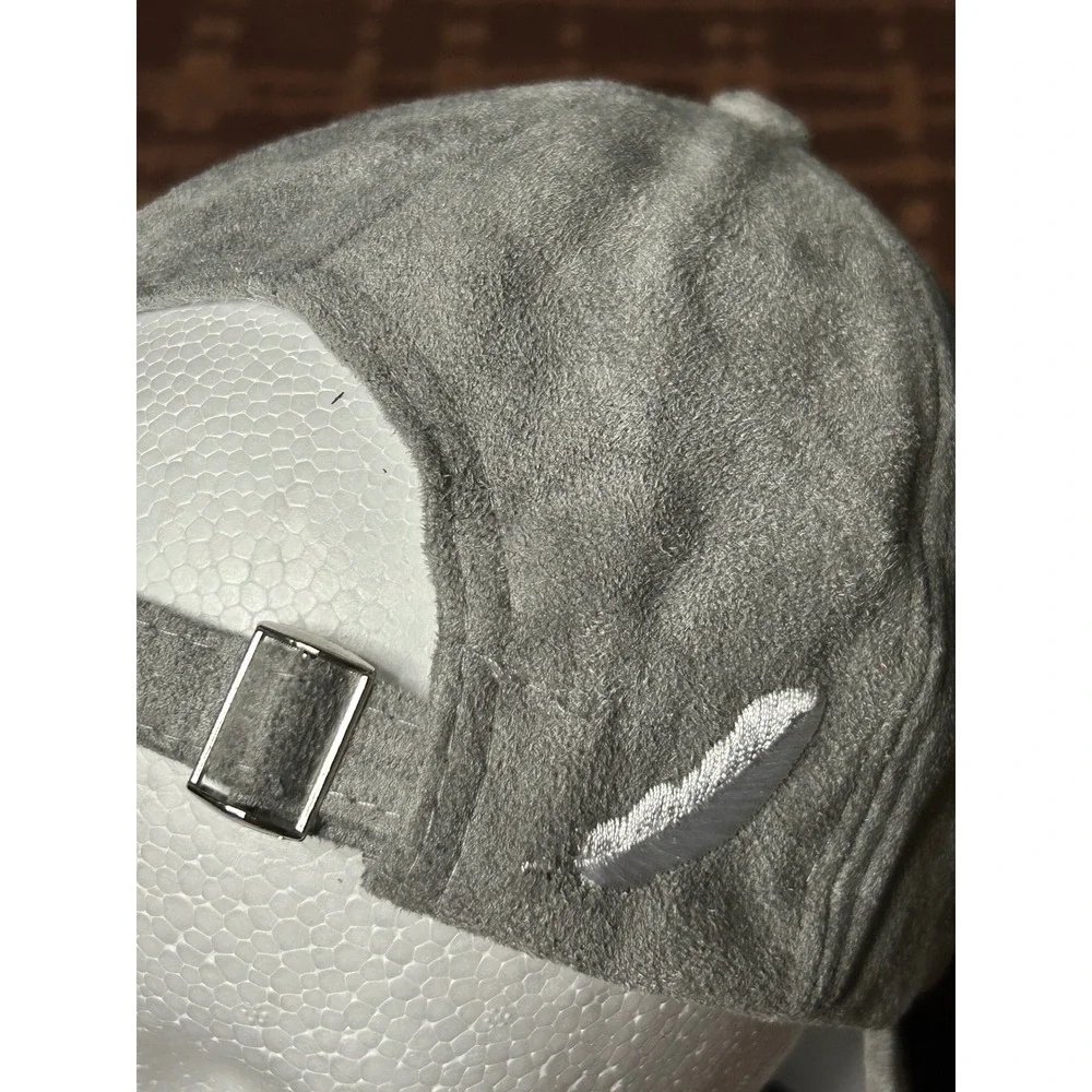 Disney Dumbo Baseball Cap Hat‎ Gray Embroidered Blue Red Adjustable